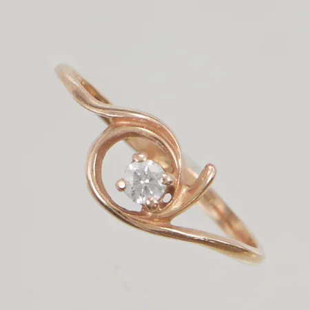 Ring stl:17¼ bredd 7mm 14K 1,2g.