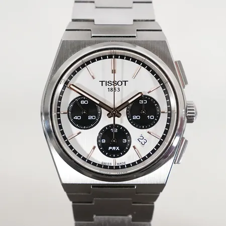 Herrur Tissot PRX Automatic Chronograph T1374271101100 med låda, cert och kvitto Vikt: 0 g