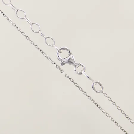 Kedja Ankar längd 42-46,5cm bredd 1mm silver 925/1000 Vikt: 1,6 g