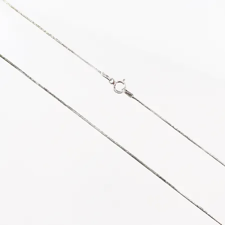 Kedja Ormlänk längd 45cm, bredd 0,8mm, Italy, silver 925/1000. Vikt: 2,5 g