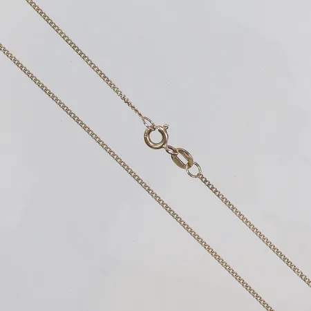 Kedja Pansar 44cm bredd 1mm SCO (Svedbom & Co) 18K Vikt: 2,4 g