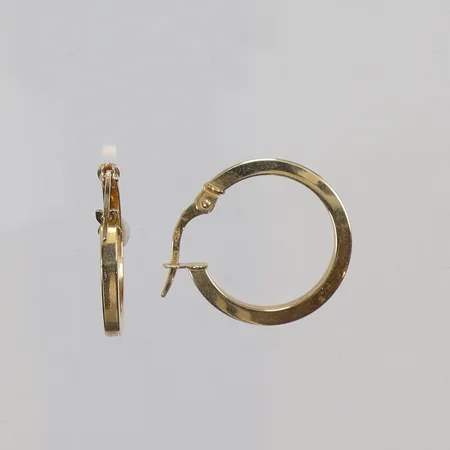 Ett par örhängen Ø20mm, 18K Vikt: 1,5 g