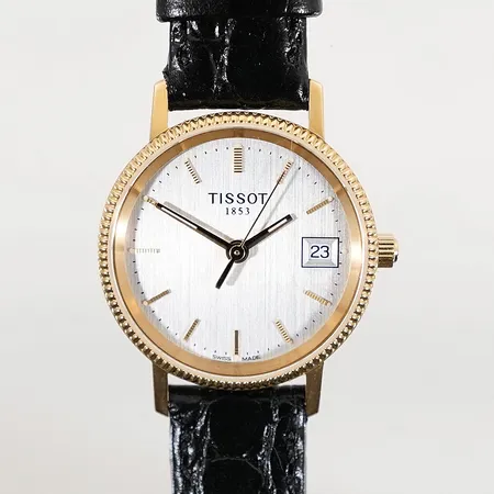 Damur Tissot Ø24mm quartz 18K med låda batteribyte krävs