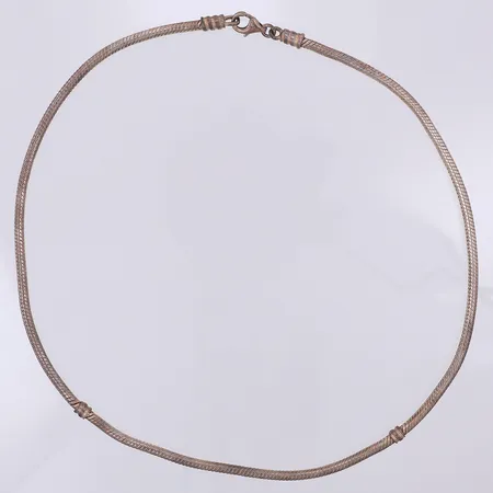 Kedja Ormlänk Pandora 42cm bredd 3mm, 925/1000 silver Vikt: 25,3 g