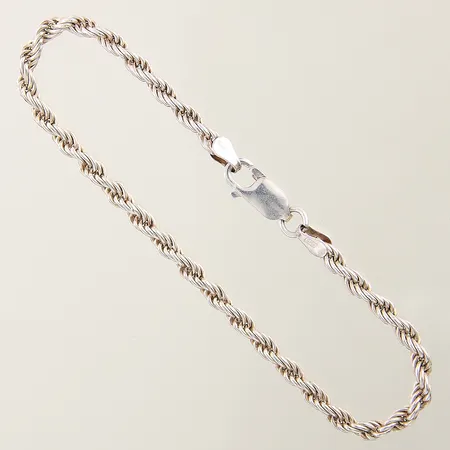 Armband Cordell GHA längd 19,5cm bredd 3,5mm silver 925/1000 Vikt: 7,3 g