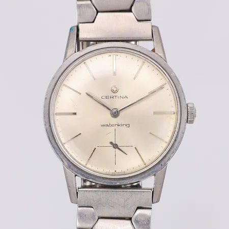 Herrur Certina Waterking manuell Ø34mm, stål, repigt glas