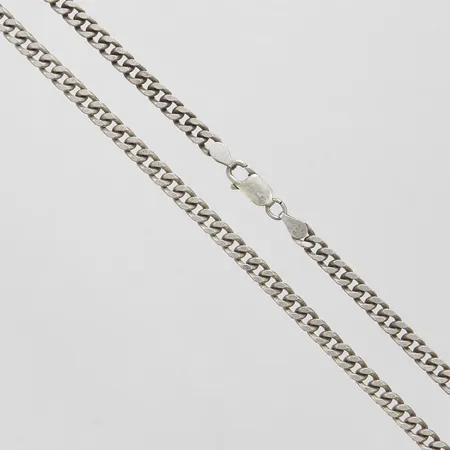 Kedja Pansar längd 43cm, bredd 5mm, 925/1000 silver, Vikt: 28,3g Vikt: 28,3 g