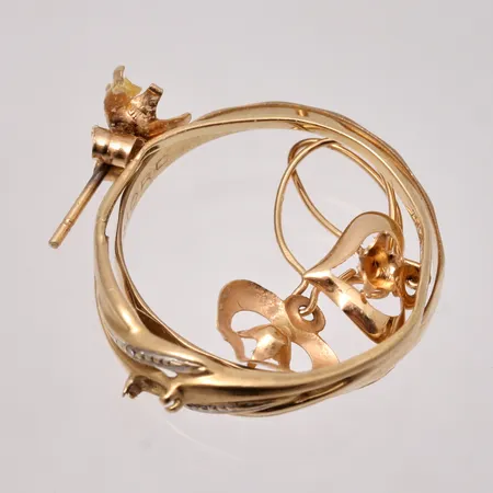 Diverse defekt guld, 18K, 3,67g.