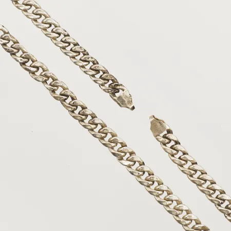 Kedja Pansar längd 68cm, bredd 5,6mm, saknar lås, 925/1000 silver Vikt: 19,3 g