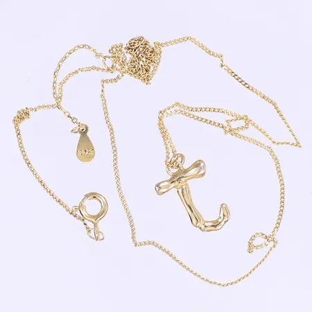 Diverse förgyllt silver defekt silver 925/1000 Vikt: 1,7 g