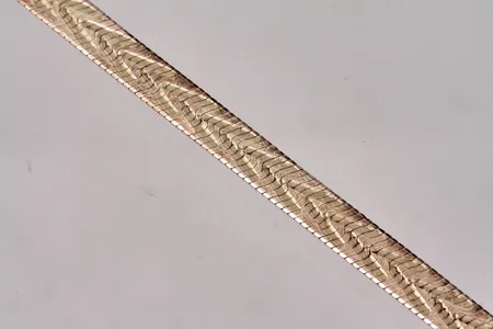 Collier 42,5cm, bredd 5,28mm, silver 925/1000, 11,05g.