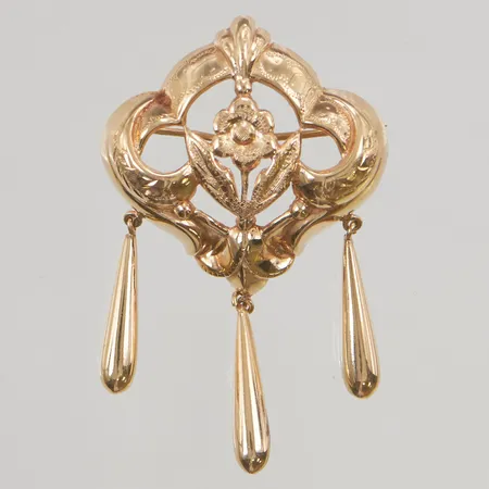 Brosch 47mm 18K 3,6g.