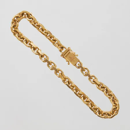 Armband Ankar längd 21cm, bredd 5mm, Balestra, 18K, Vikt: 27,5g Vikt: 27,5 g