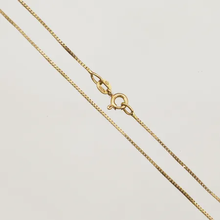 Kedja Venezia Balestra, längd 39cm, bredd 0,8mm, 18K Vikt: 2,5 g