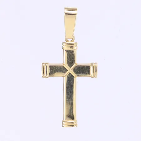 Hänge kors längd 35mm bredd 15mm 18K Vikt: 2,3 g