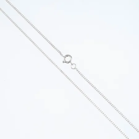 Kedja Pansar 45cm, bredd 1,5mm silver 925/1000 3,0g. 