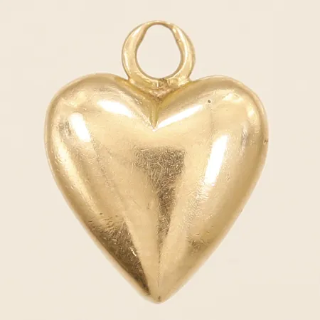 Hänge hjärta, defekt 18K Vikt: 2,9 g