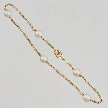 Armband 18cm bredd 1,3-5,5mm 18K 2,5g.