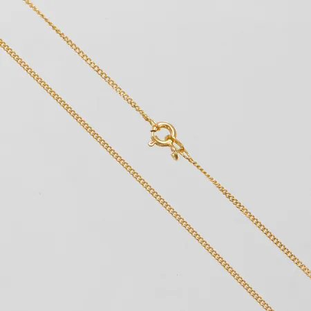 Kedja Pansar längd 48cm, bredd 1,3mm, GHA, defekt, 18K, Vikt: 2,6g Vikt: 2,6 g