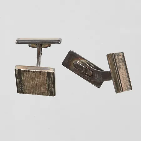 Manschettknappar, 15x15mm, 830/1000 silver, Vikt: 16,3g Vikt: 16,3 g