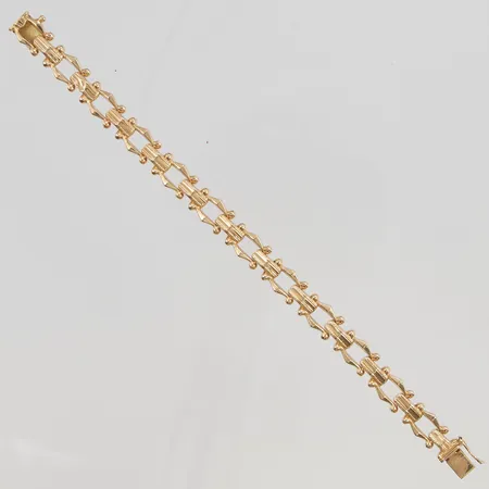 Armband 19cm bredd 10mm 18K 13,7g.