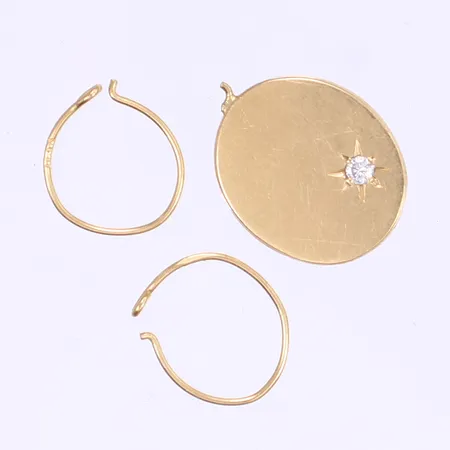 Diverse guld defekt 18K Vikt: 2,4 g