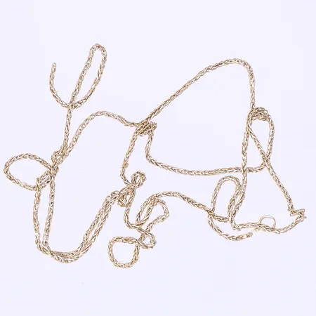 Halskedja defekt trasig 14K Vikt: 2 g