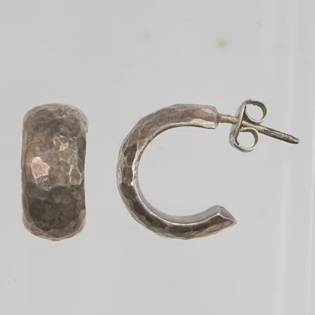 Ett par örhängen 15mm 925/1000 Silver 8,3g.