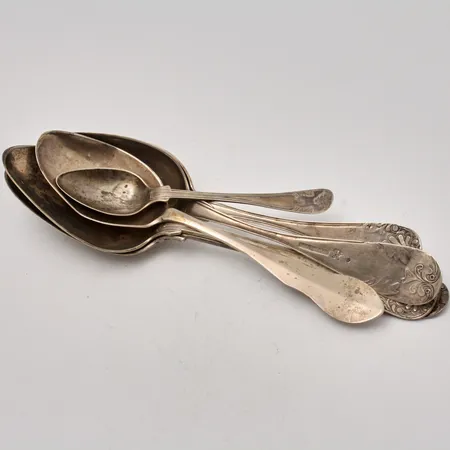 Diverse defekt silver, 830/1000, 211,6g.