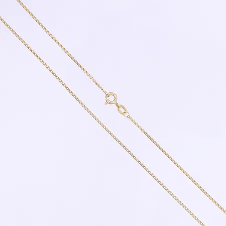 Halskedja Pansar längd 44cm bredd 1mm GHA 18K Vikt: 2,5 g