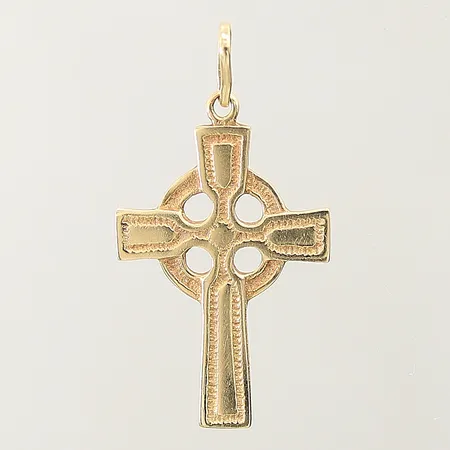 Hänge kors med genombruten dekor 33x18mm 18K Vikt: 1,8 g