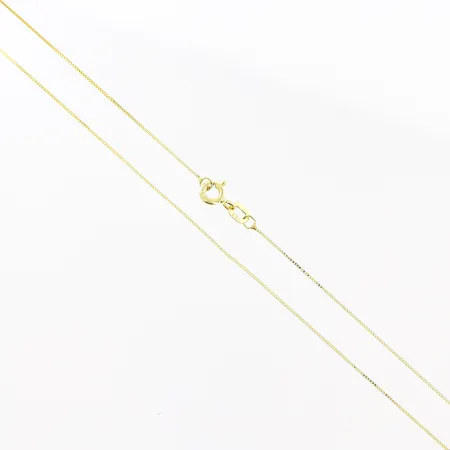 Kedja Venezia längd 42cm bredd 0,5mm, 14K Vikt: 0,8 g