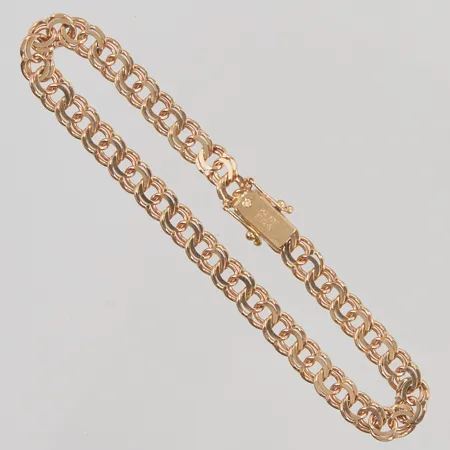 Armband Bismarck 18,5cm bredd 5,7mm 18K 11,2g.