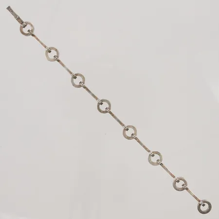 Armband Efva Attling 19cm bredd 10mm 925/1000 Silver 11,6g.