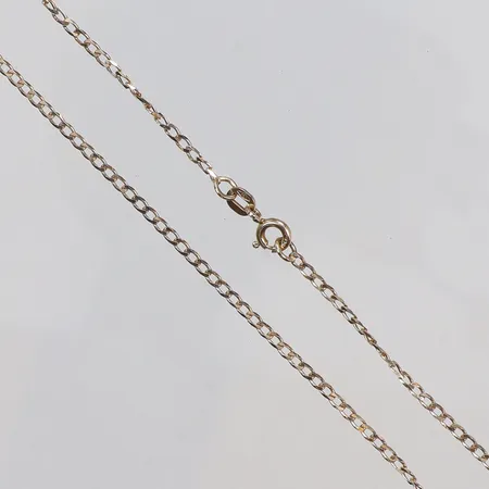 Kedja Pansar 50cm bredd 1,5mm Balestra 18K Vikt: 3,6 g