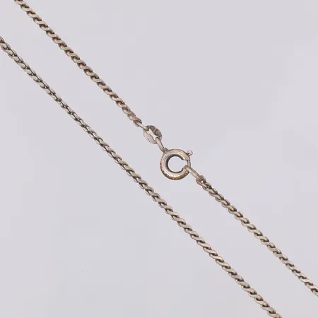 Kedja 43,4cm bredd 1,4mm, 835/1000 silver Vikt: 4,5 g