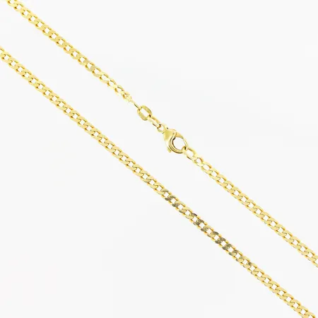 Kedja Pansar längd 55cm bredd 2,8mm, Balestra, 18K.  Vikt: 15,2 g