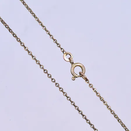 Kedja Ankar längd 40 cm, bredd 1 mm 8K. Vikt: 2 g