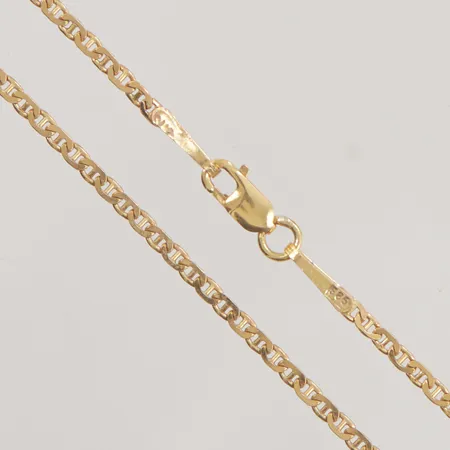 Kedja 40cm bredd 1,9mm 14K 3,7g.