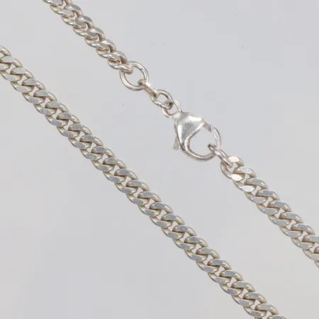 Kedja Pansar 50,5cm bredd 4mm silver 925/1000 Vikt: 23,2 g