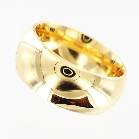 Ring Schalins stl: 14¼, bredd 7mm, 18K Vikt: 7,6 g