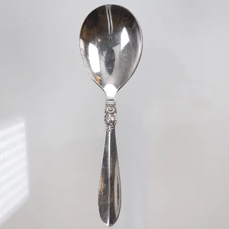 Sked längd 14cm, danska stämplar, årstämplad för 1956 silver 830/1000 Vikt: 22,1 g