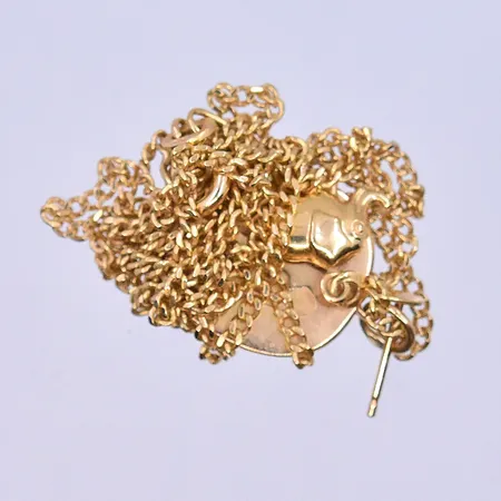 Diverse guld 18K. Vikt: 7,4 g