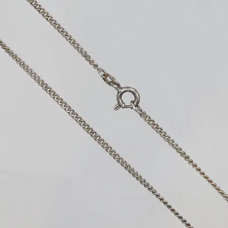 Kedja Pansar 45cm bredd 1,5mm silver 835/1000 Vikt: 3,8 g