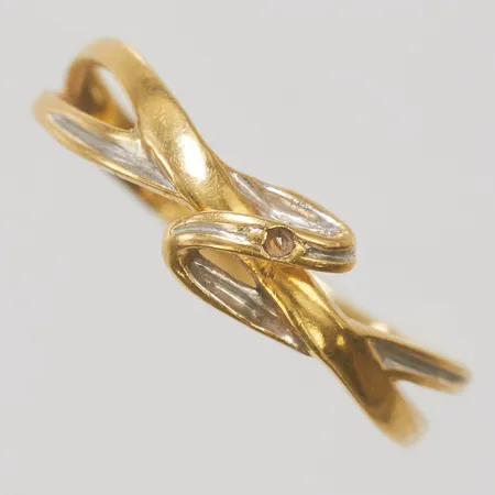 Ring, saknar sten, defekt, 18K, Vikt: 1,3g Vikt: 1,3 g