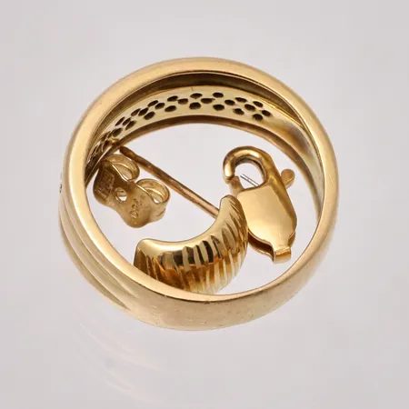 Diverse defekt guld, 18K, 6,6g.