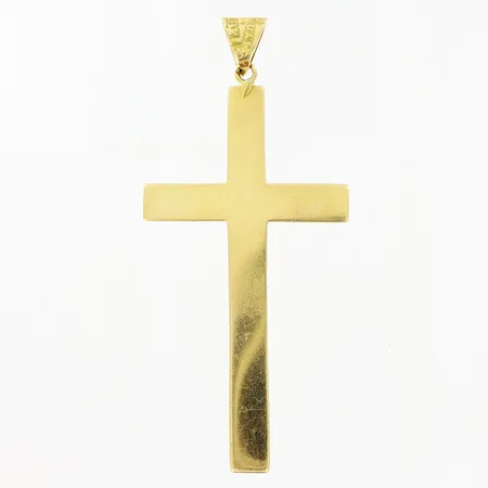 Hänge kors 48mm, tunna repor, 18K Vikt: 1,7 g
