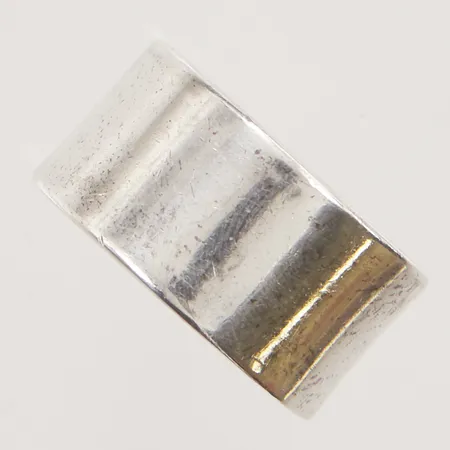 Ring Efva Attling stl:18 bredd 12mm 925/1000 Silver 15,7g.