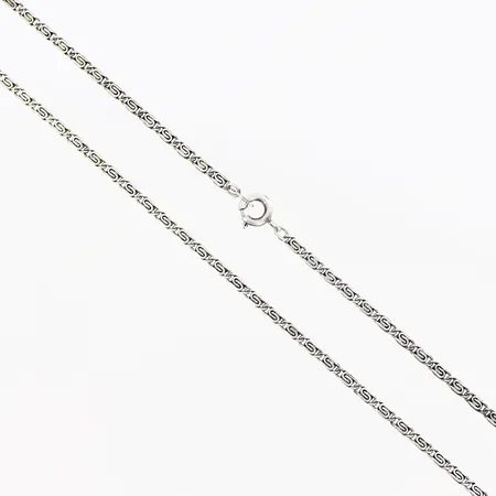 Kedja Irrgång längd 50cm bredd 2mm, silver 830/1000. Vikt: 5,8 g