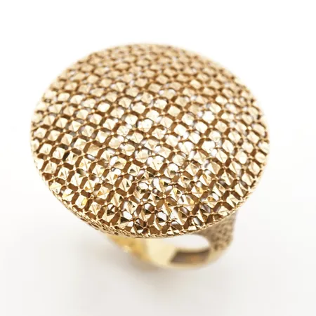 Ring, stl 18½(58), Ø24mm, 18k Vikt: 4,1 g